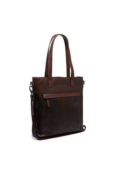 The Chesterfield Brand Nunavik Schultertasche Leder 33 cm Laptopfach