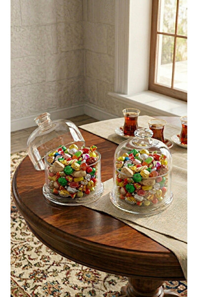 AR HOME صندوق تخزين زجاجي