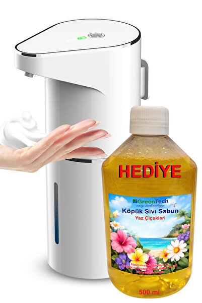 EasyTech Sensörlü USB Şarjlı Köpük Sabunluk / ET-SD01