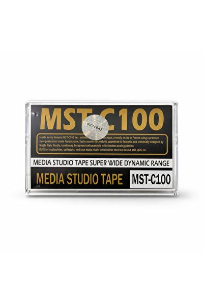 SONEXIA MST-C100 – Casetă audio de 100 de minute pentru colecționari și audio...