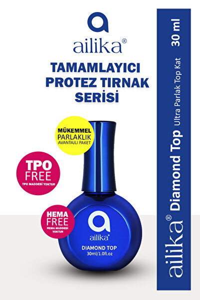 Ailika Premium Diamond Top Coat Topkat 30ml