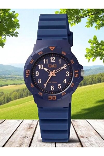 Q&Q VR19J018Y ORIJINAL 2 YIL GARANTİLİ SU GEÇİRMEZ ÇOCUK KOL SAATİ