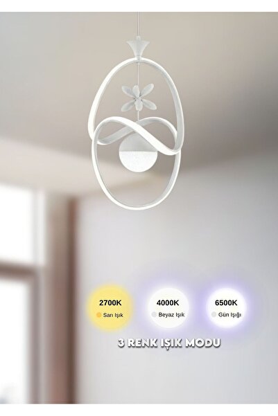 RONİSU AYDINLATMA Halux Sarkıt Led Avize - Oturma Odası, Salon, Mutfak Uyumlu...