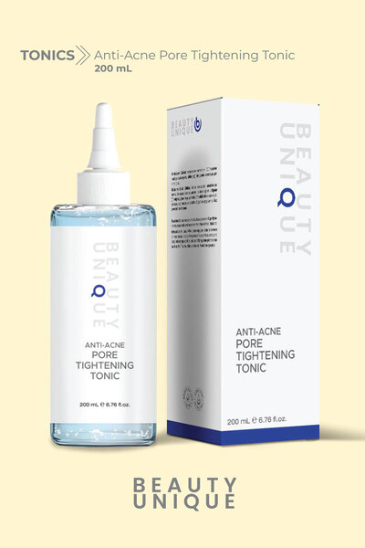 BEAUTY UNIQUE Akne Karşıtı Gözenek Sıkılaştırıcı Tonik / Anti-Acne Pore Tight...