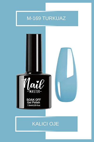 Nail Master M169 Kalıcı Oje 7,3ml Turkuaz