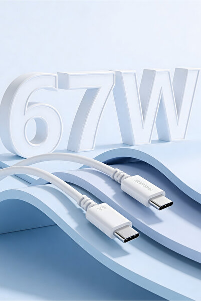 Soffany SY270 SY-270 67W Type-C to Type-C Turbo USB Data Kablosu