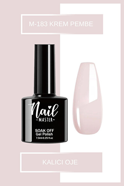 Nail Master M183 Kalıcı Oje 7,3ml Krem Pembe