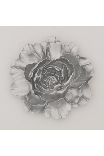 Selim Lotus Dekoratif Çiçek Gümüş