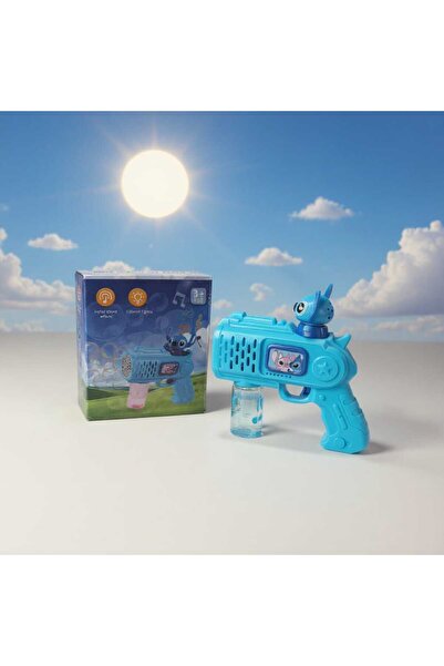 Dobest Köpük Baloncuklu Işıklı Pilli Tabanca