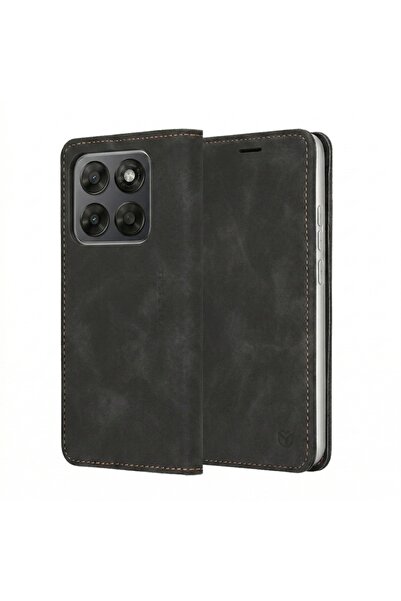 SKYDDAR INNOVATION Husă pentru Motorola Moto G77, Confy Cover, piele premium,...