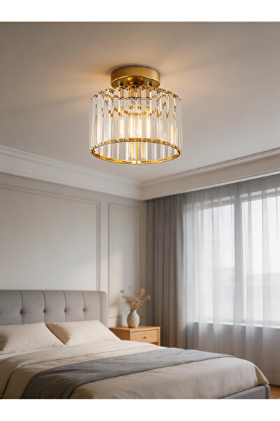 Bayt Aura Luxury gold crystal ceiling chandelier | Elegant interior lighting ...