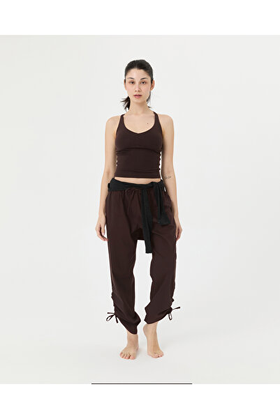 Ayma Active Γυναικείο παντελόνι με κορδόνι στο πόδι - οργανικό βαμβάκι, ελαφρ...