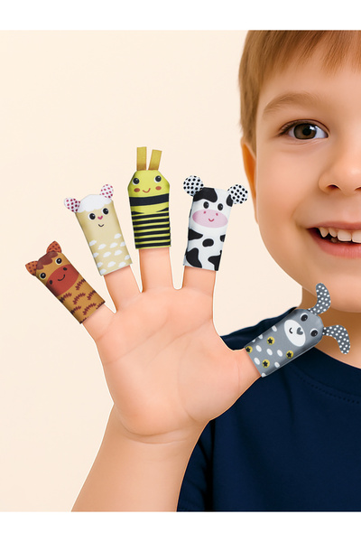 Molie Çiftlik Temalı Parmak Kukla Seti