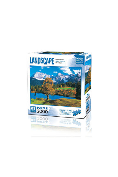 Ks Games Bavarian Alps 2000 Parça Puzzle