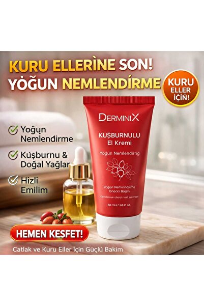 Derminix Kuşburnu El Kremi 50ml