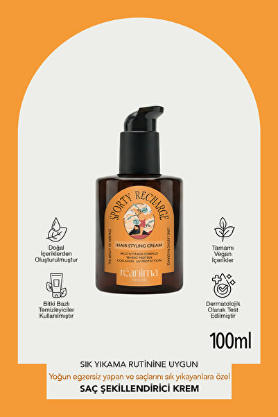 Reanima Sporty Recharge Hareketli Günlerde Şekil Ve Bakımı Bir Arada Sunan Sa...