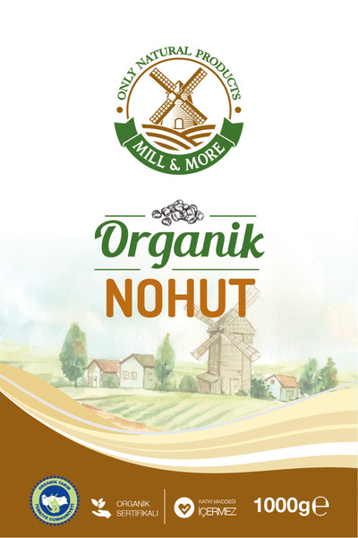 Mill & More Only Natural Products Organik Nohut 1 kg