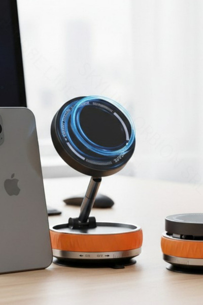 Skyline Orbion Magnetic Phone Holder, Ultra-Strong – MagSafe, 360°, Foldable,...
