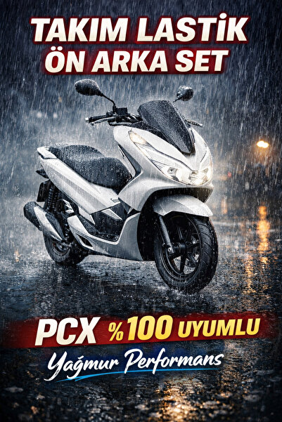 Michelin Honda Pcx 125 (21-24) %100 Uyumlu City 2 Takım Lastik