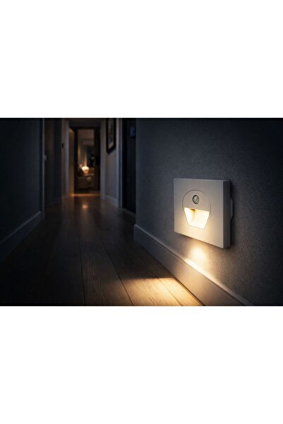 Cata Sensörlü Koridor Aydınlatıması CT-5170 Günışığı Renk ve Beyaz Kasa