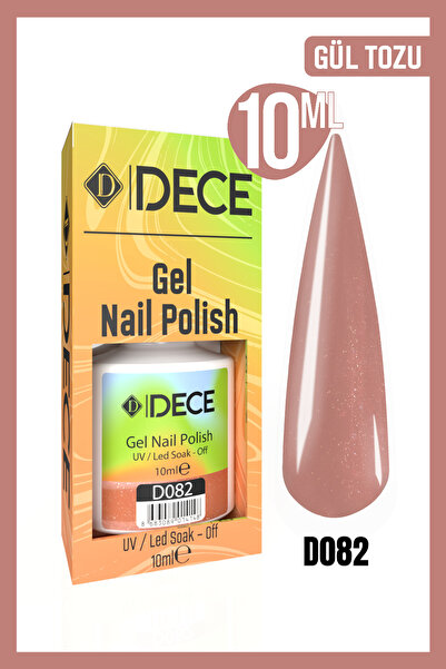 d dece Dece Kalıcı Oje UV LED D082 (IŞILTI SERİSİ) 10ml