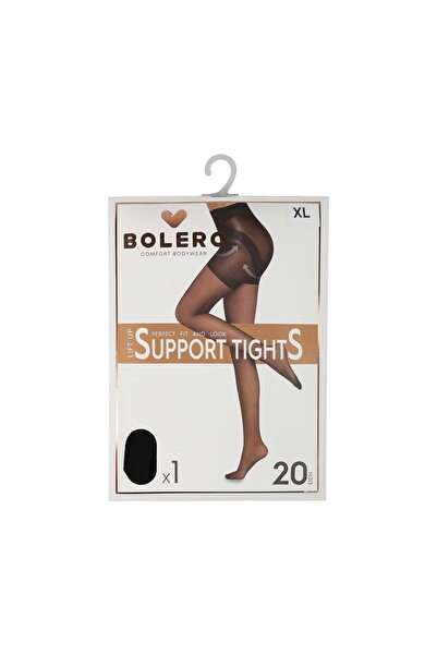 Bolero Kadın 20 Den Toparlayıcı Külotlu Çorap Siyah