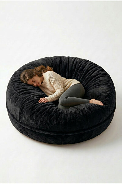 Pufero Pufio Dev Boy Rengarenk Dev Puf Özel Tasarım