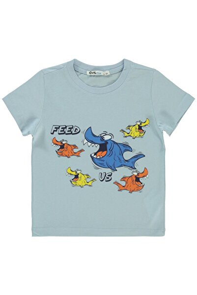 Civil Boys Ledeno plava majica za dečake 2-5 godina