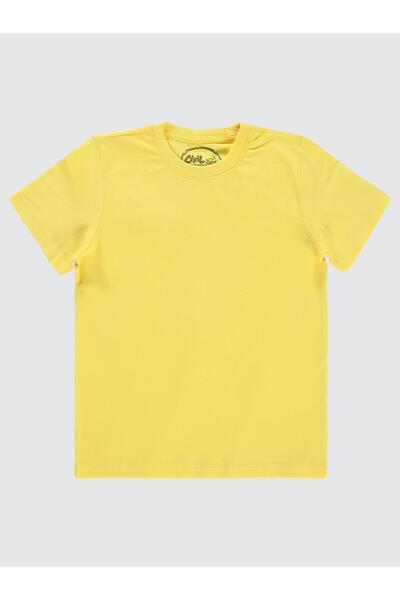 Civil Boys Jedriličarska majica za decu od 6-9 godina - žuta, za uzrast 8-9 g...