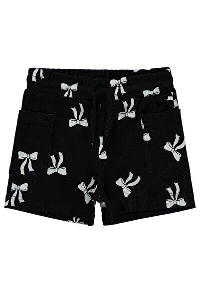 Civil Girls Κοριτσίστικο σορτς 2-5 ετών μαύρο