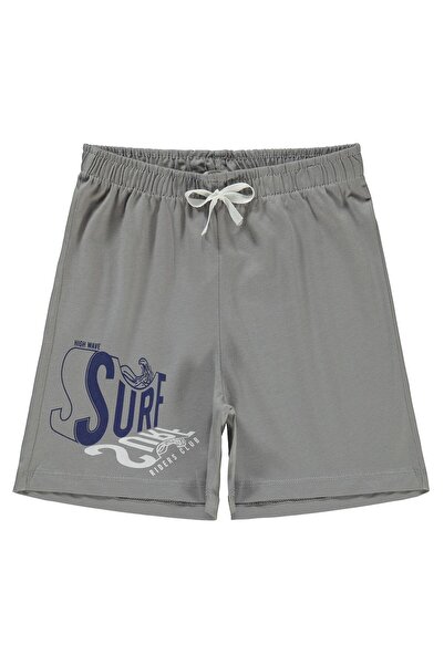 Civil Boys شورت للأولاد 6-9 سنوات رمادي فاتح