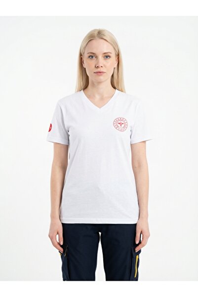 Pratik Medikal 112 Hitna medicinska majica sa V-izrezom, unisex