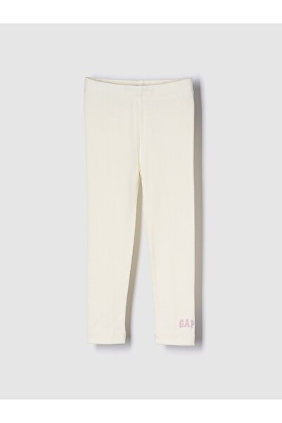 GAP Kız Bebek Krem Mix & Match Rib Tayt