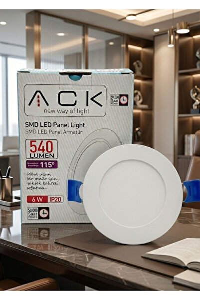 ACK 6W Sıva Altı Led Panel 6500K