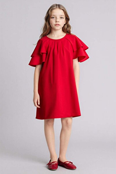 DeFacto Cotton Piece Dress Girl Child G9994A826Sm