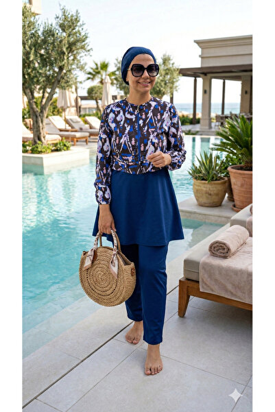 dilberfashion Ela model hijab kupaćeg kostima sa poklonom od kosti