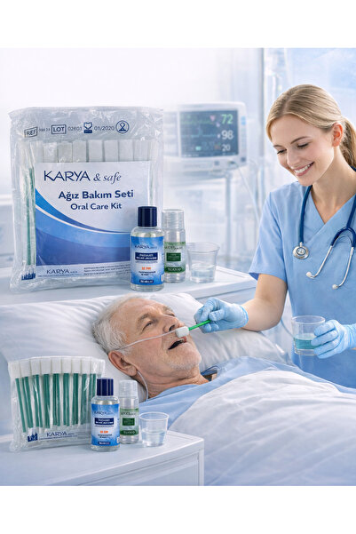 KARYA&SAFE Karya & Safe Yoğunbakım Hastası Ağız Bakım Seti