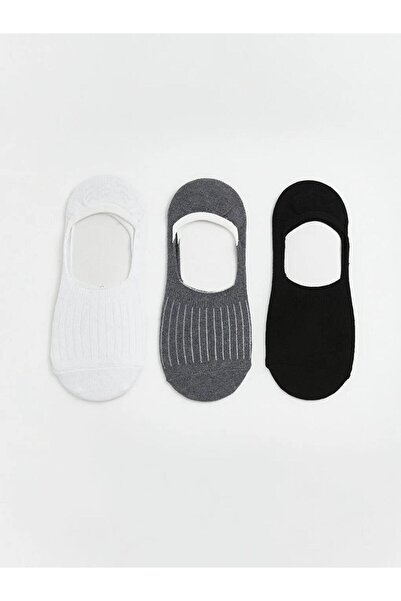 LC Waikiki Men's Ballerina Socks 3-Pack (S6)