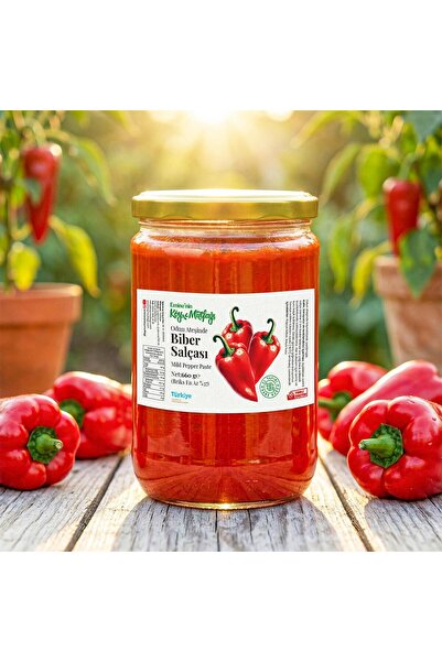 Eminenin Köy Mutfağı Odun Ateşinde Biber Salçası (660ML) 650g