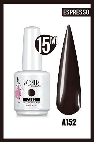 MOZIUR Kalıcı Oje UV Led A152 (KAHVERENGİ SERİSİ) 15ml