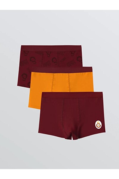 LC Waikiki Red Boy Galatasaray Štampano bokserice set od 3 delova (S6)