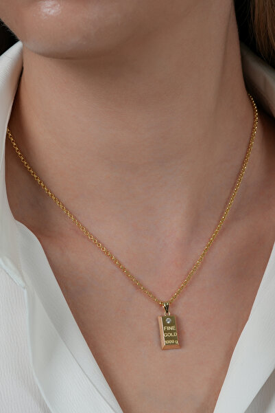 by milo jewellery 14 AYAR HALAT ZİNCİRLİ KÜLÇE KOLYE