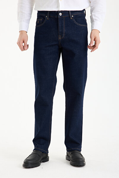 muzzo jeans Traperice regularnog kroja tamnoplave Sa likrom