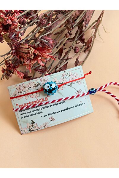 Murano Glass Beaded Marteniçka Bracelet Set Red Wish Bracelet