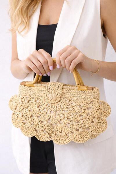 PİNKBAG Kişiye Özel Handmade El Çantası