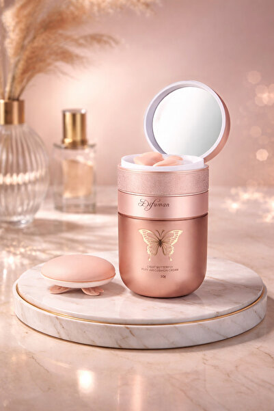 STYLUX Fond de ten Cushion Butterfly Air BB Cream 30g Acoperire Naturala Hidratant Rezistent