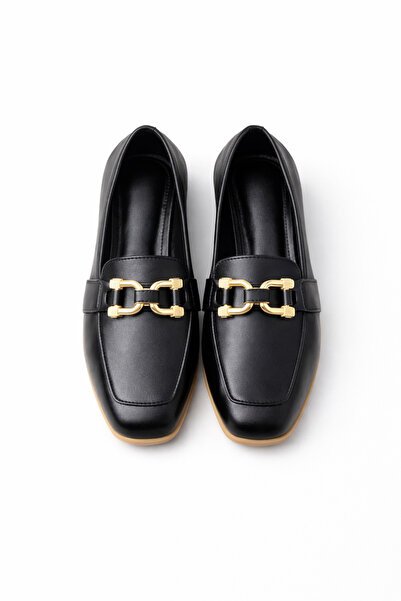 Slipcat Ženske cipele sa dvostrukim okom Sa detaljem kopče Baletanke Lagan ud...