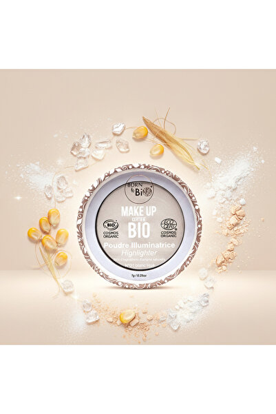 Born to Bio بودرة إضاءة – تركيبة فرنسية |