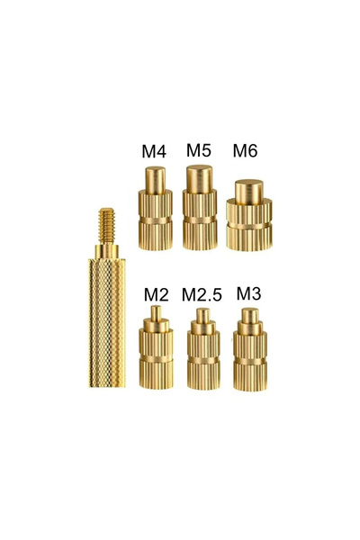 Choice Heat insert tips Heat Set Insert Soldering Iron Tip Head M2 M2.5 M3 M4...