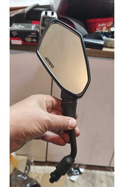 RKS Newlight 125 Monero Yazılı SOL TEK Ayna (10mm Düz Diş sadece sol ve 1 adet)